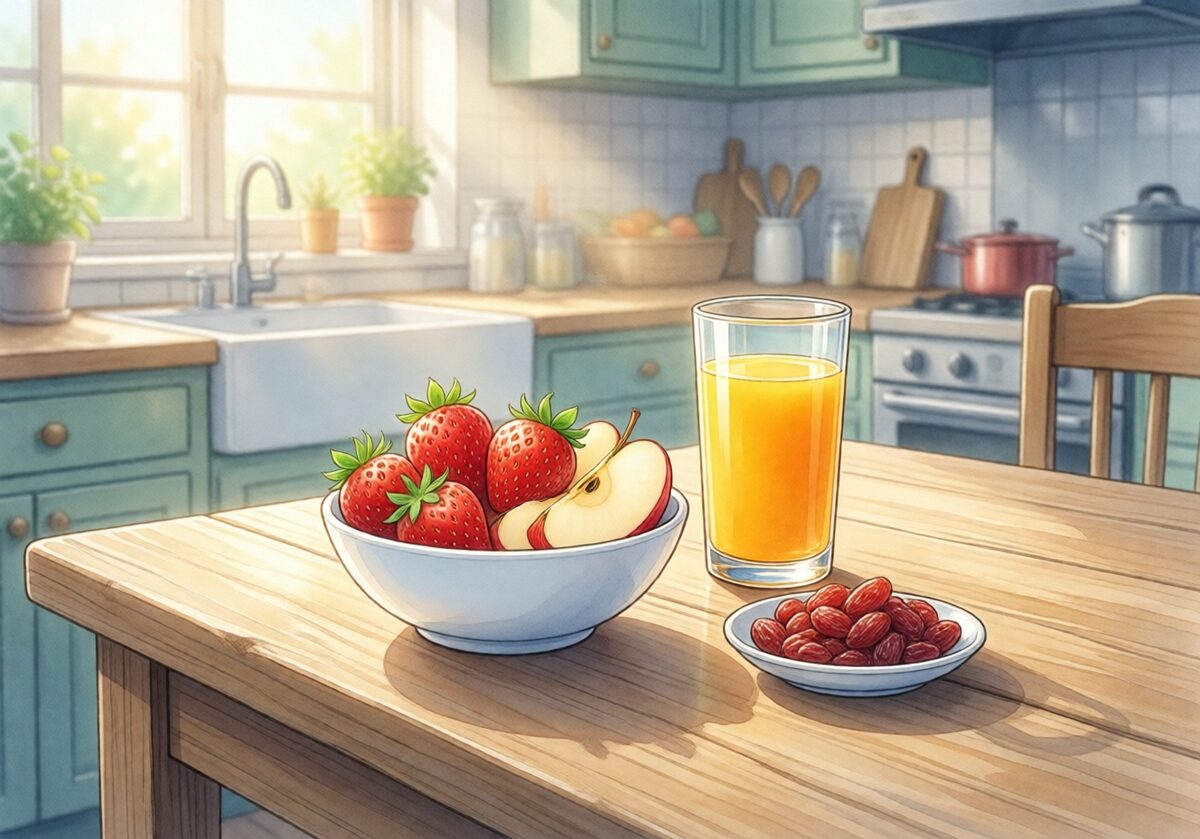 과일과 혈당: 생과일·주스·말린 과일의 차이