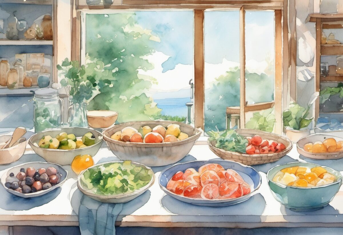 운동 성과를 높이는 식단 원칙 세우기